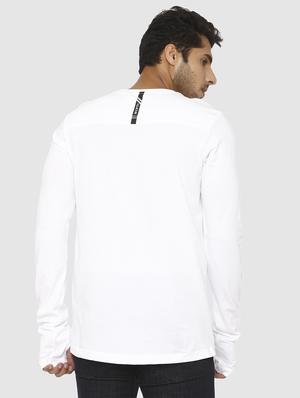 white chest printed t-shirt - 16792304 - Standard Image - 3