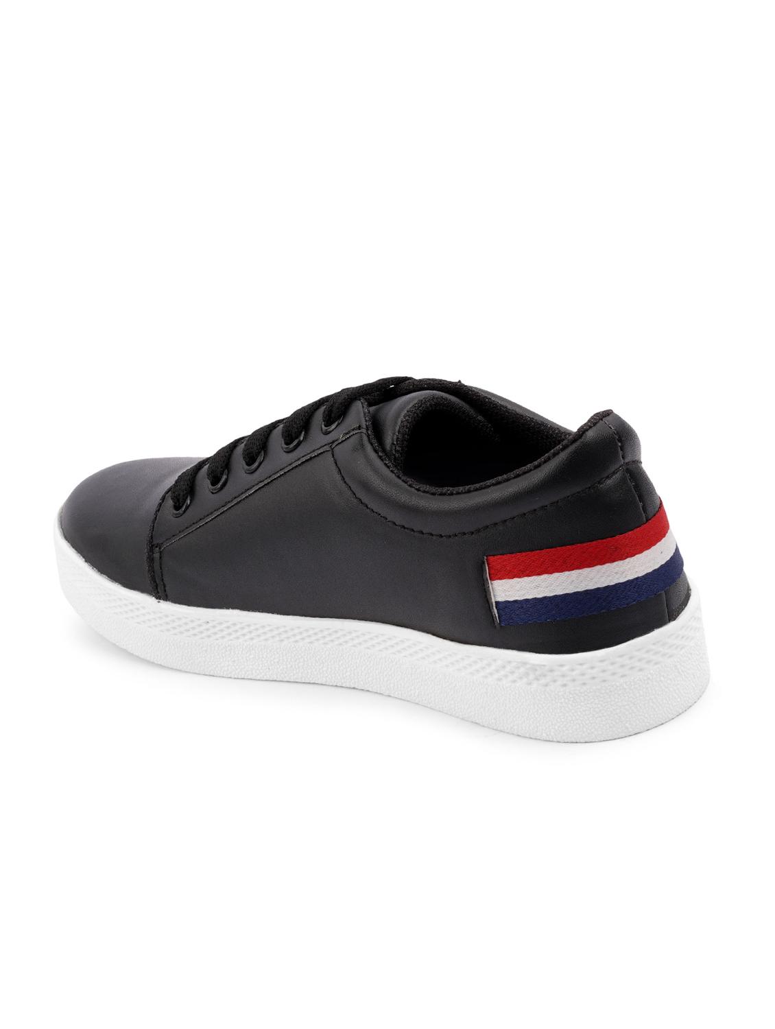 black lace-up sneakers - 16792594 - Zoom Image - 3