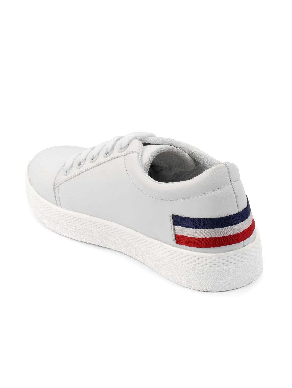 white lace-up sneakers - 16792597 - Zoom Image - 3