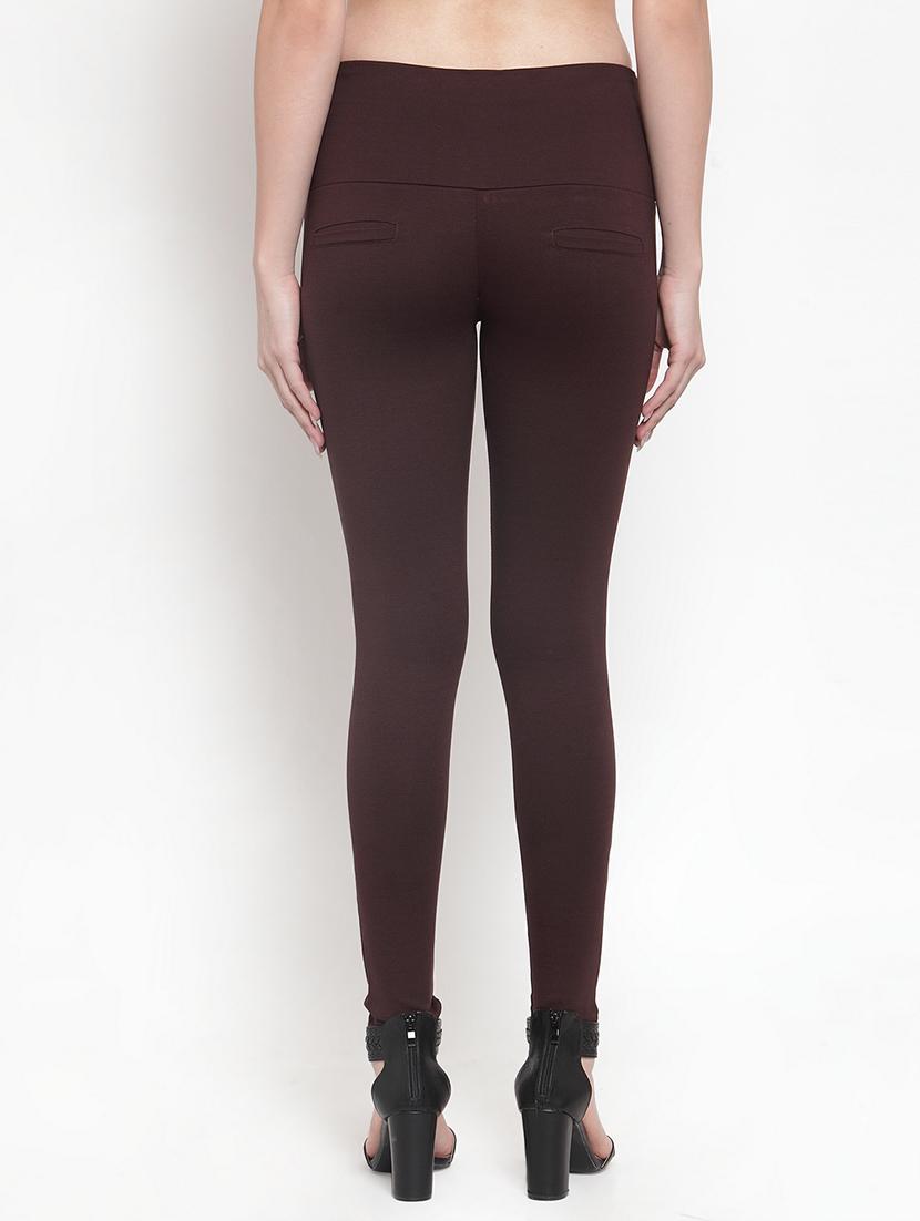lace up detail mid rise jeggings - 16793246 - Zoom Image - 3