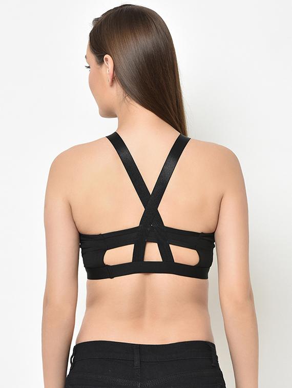 halter neck caged bra - 16794174 - Zoom Image - 3