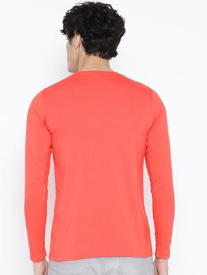orange solid t-shirt - 16797128 - Standard Image - 3