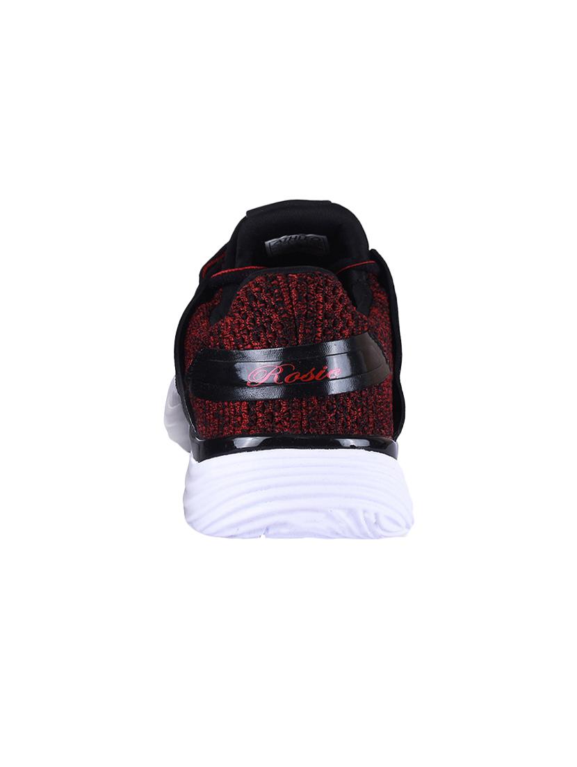 red lace-up sports shoes - 16797241 - Zoom Image - 3
