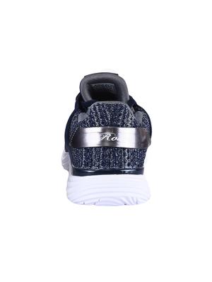 navy lace-up sports shoes - 16797243 - Standard Image - 3