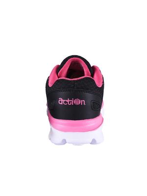 black lace-up sports shoes - 16797255 - Standard Image - 3