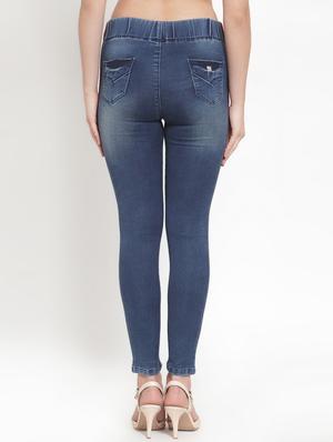 high rise side taped jeggings - 16797688 - Standard Image - 3