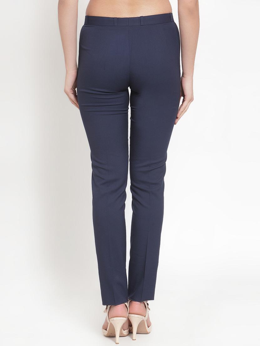 high rise flat front trouser - 16797704 - Zoom Image - 3