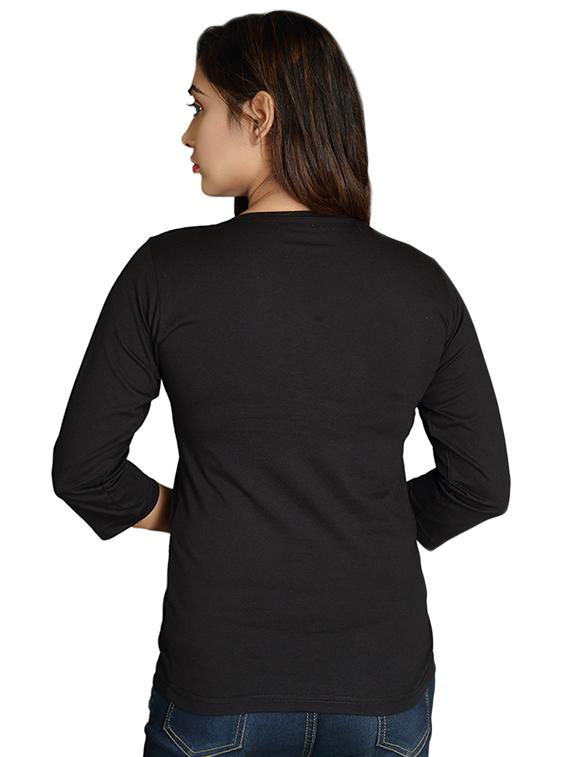 round neck solid tee - 16797996 - Zoom Image - 3