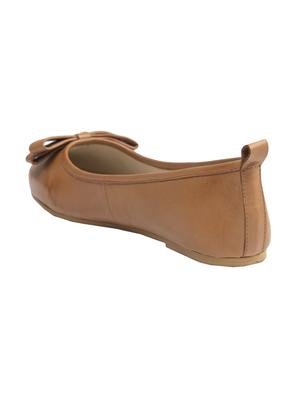 tan slip on ballerinas - 16799286 - Standard Image - 3