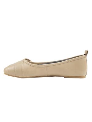 beige slip on ballerinas - 16799292 - Standard Image - 3