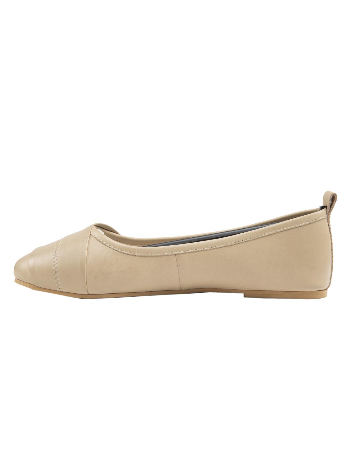 beige slip on ballerinas - 16799292 - Zoom Image - 3