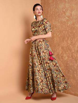 printed skirt top set - 16800240 - Standard Image - 3