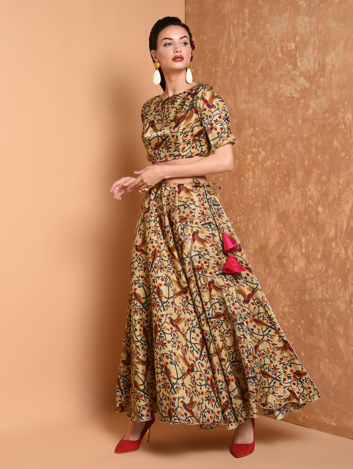 printed skirt top set - 16800240 - Zoom Image - 3