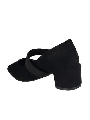 black slip on pumps - 16802233 - Standard Image - 3