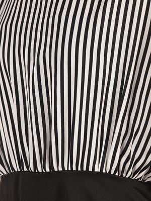 dolman sleeve striped sheath dress - 16802306 - Standard Image - 6