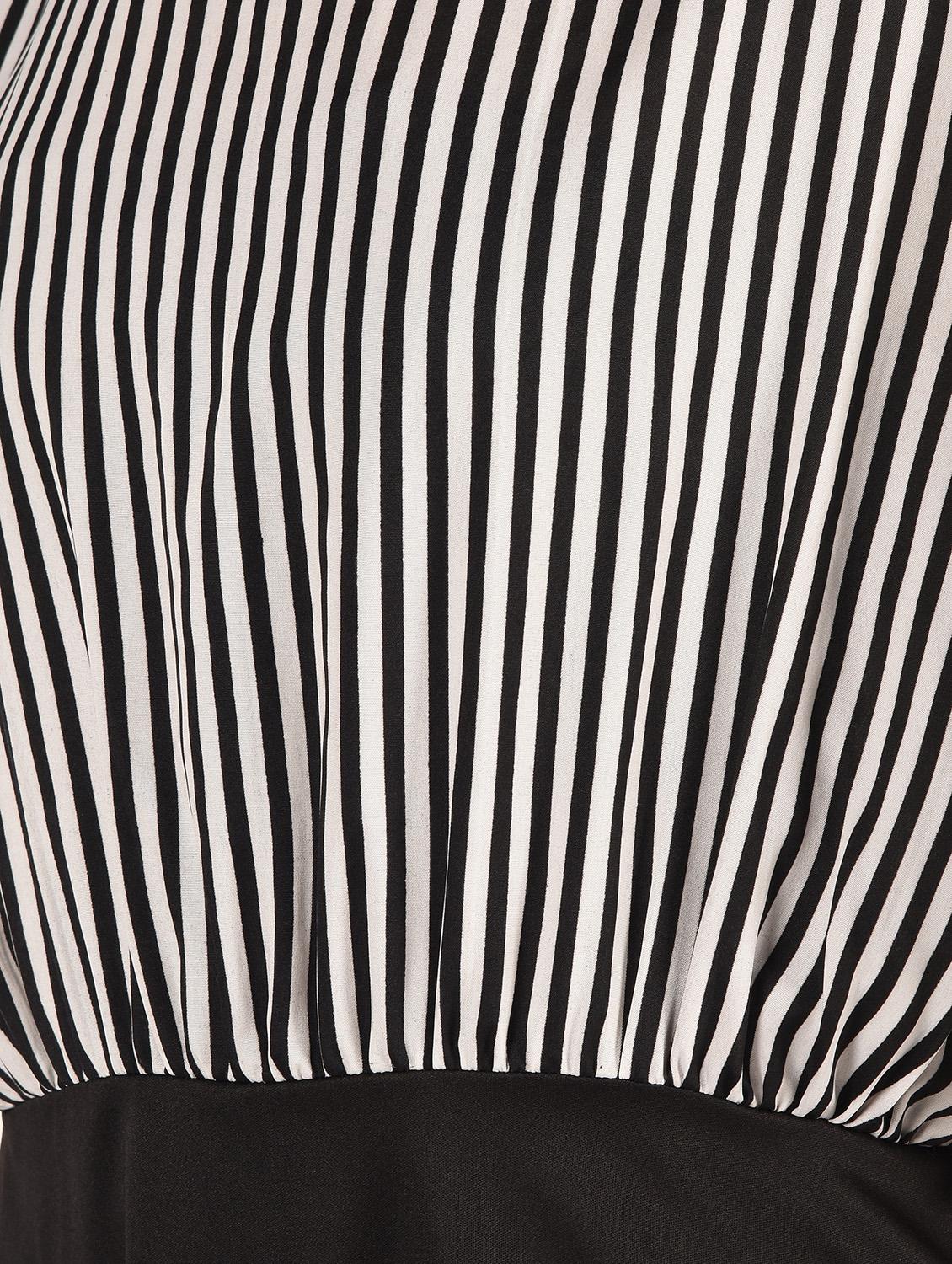 dolman sleeve striped sheath dress - 16802306 - Zoom Image - 6