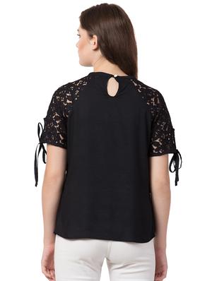 tie knot sleeved raglan sleeved top - 16803595 - Standard Image - 3