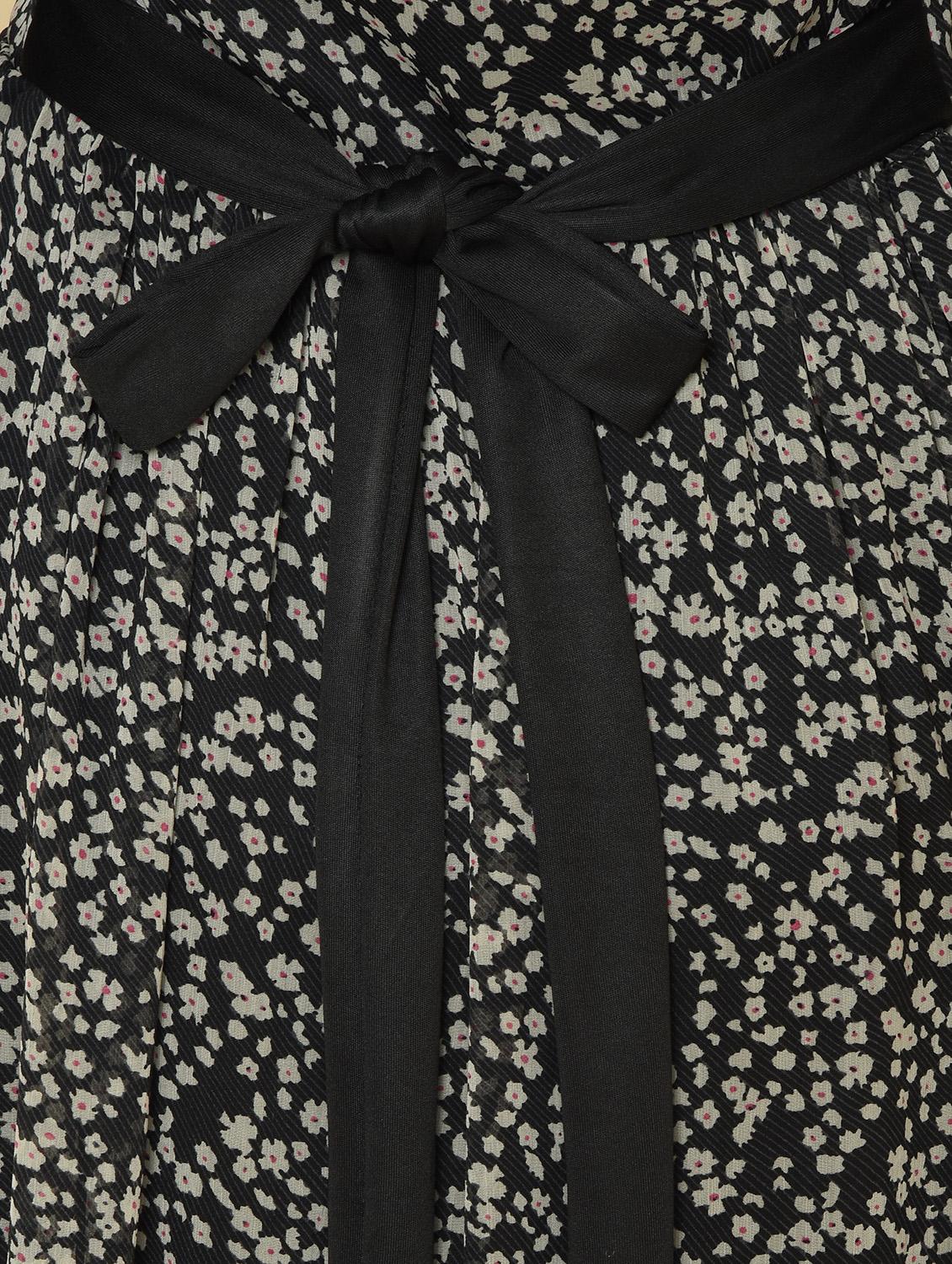 lace detail floral maxi dress - 16810974 - Zoom Image - 6