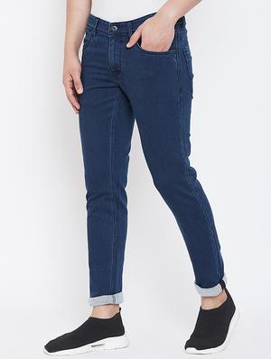 blue plain denim jeans - 16812494 - Standard Image - 3