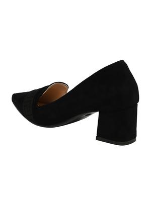 black slip on pumps - 16813172 - Standard Image - 3
