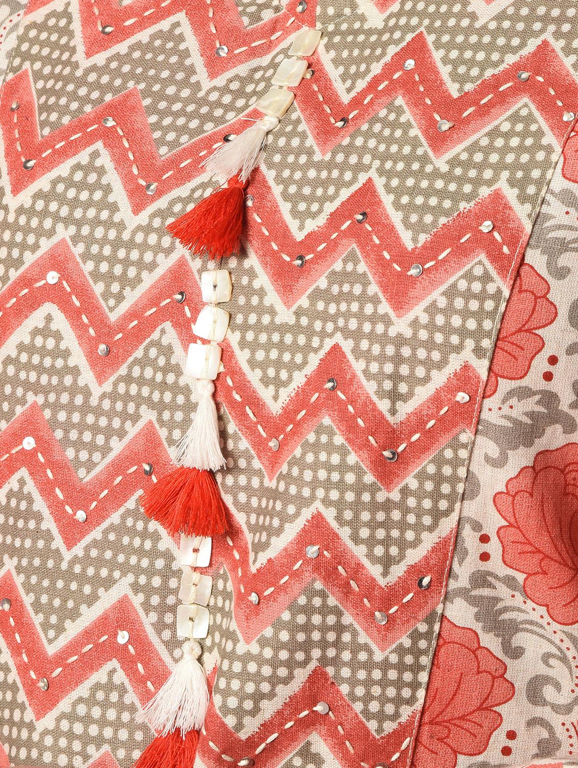 printed kurta pant set - 16816492 - Zoom Image - 6