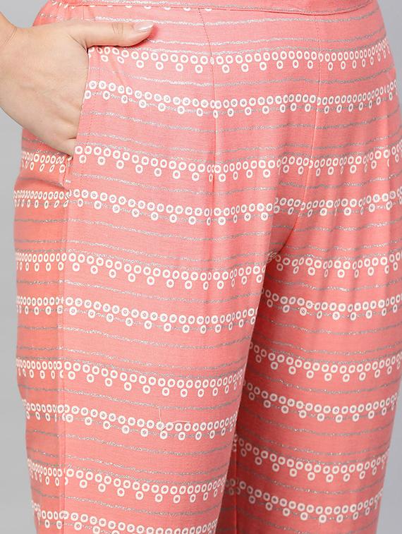 floral kurta pant set - 16816601 - Zoom Image - 6