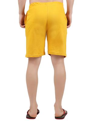 yellow printed shorts - 16816666 - Standard Image - 3