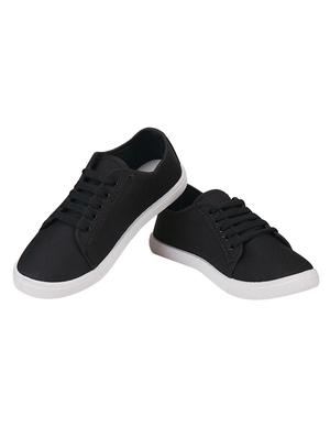 black lace-up sneakers - 16817251 - Standard Image - 3