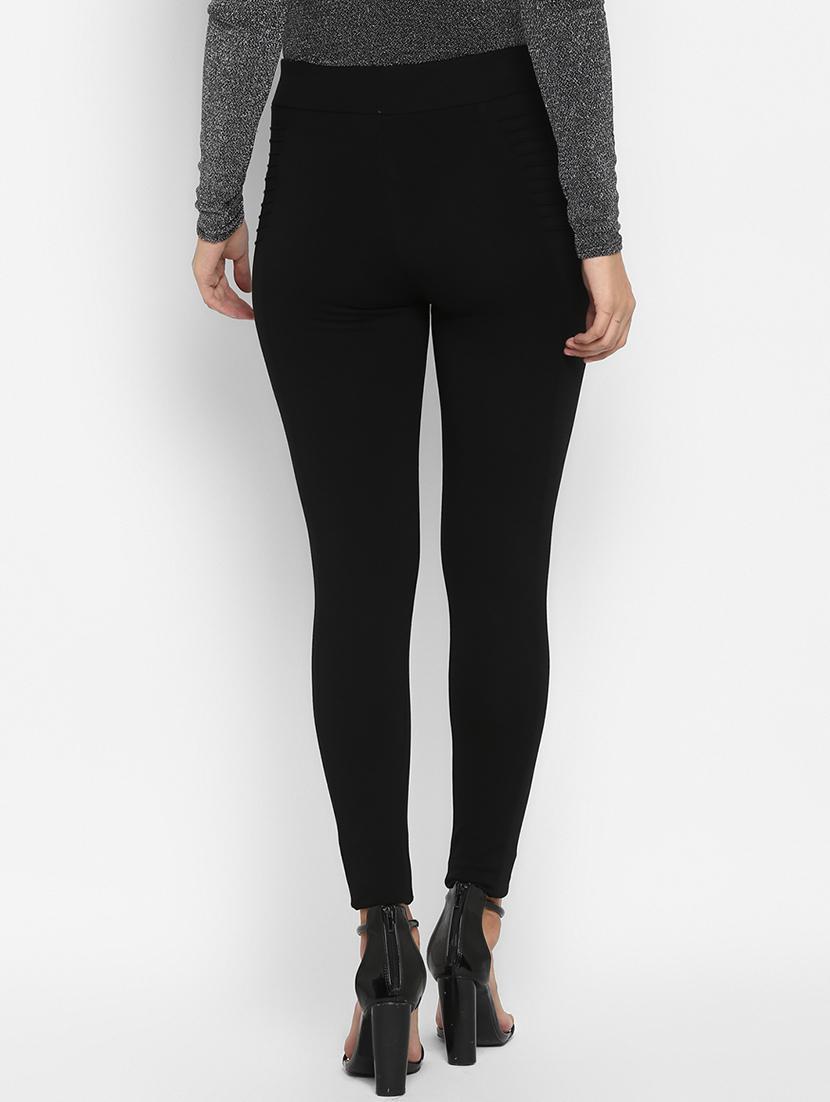 high rise solid jeggings - 16824677 - Zoom Image - 3
