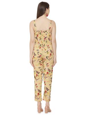 cami neck floral jumpsuit - 16827484 - Standard Image - 3