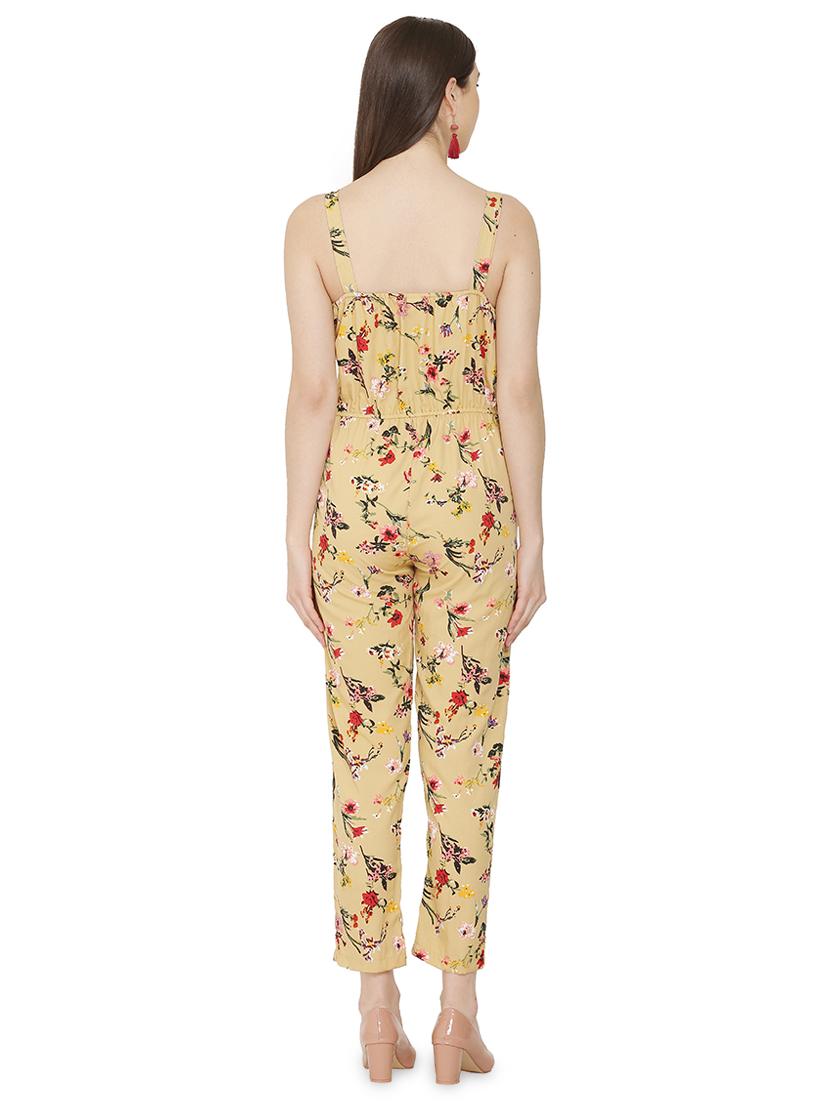 cami neck floral jumpsuit - 16827484 - Zoom Image - 3