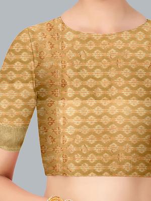 self design banarasi silk saree with blouse - 16829144 - Standard Image - 3