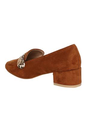 tan slip on pumps - 16829244 - Standard Image - 3