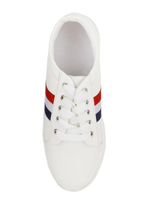 white lace-up sneakers - 16829655 - Standard Image - 3