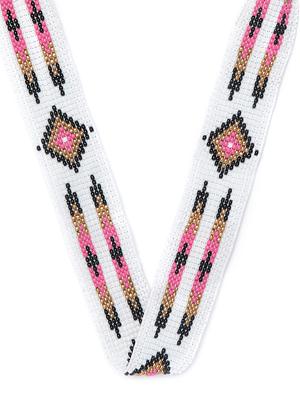 multi colored metal choker necklace - 16831976 - Standard Image - 3