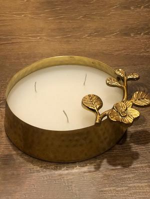 wax hammered bowl - 16832987 - Standard Image - 3