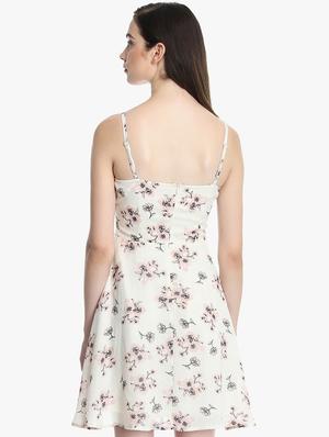 cami neck floral a-line dress - 16833130 - Standard Image - 3