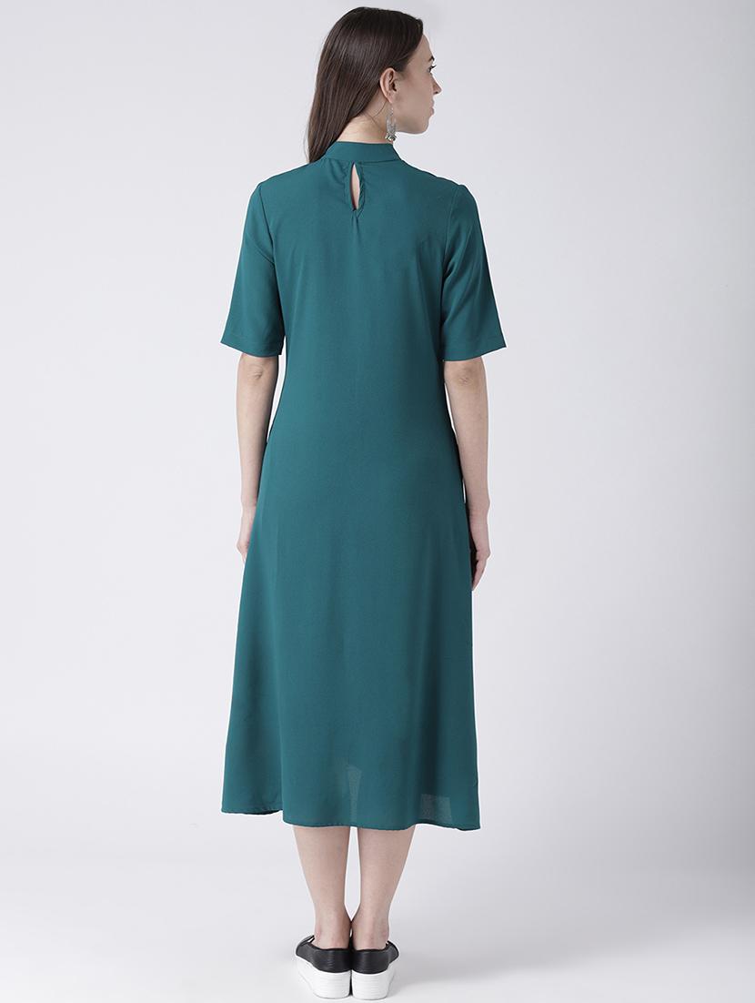 tassel button-up sheath dress - 16833134 - Zoom Image - 3