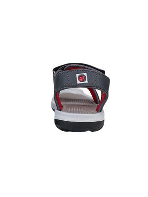 grey leatherette back strap floaters - 16834067 - Standard Image - 3