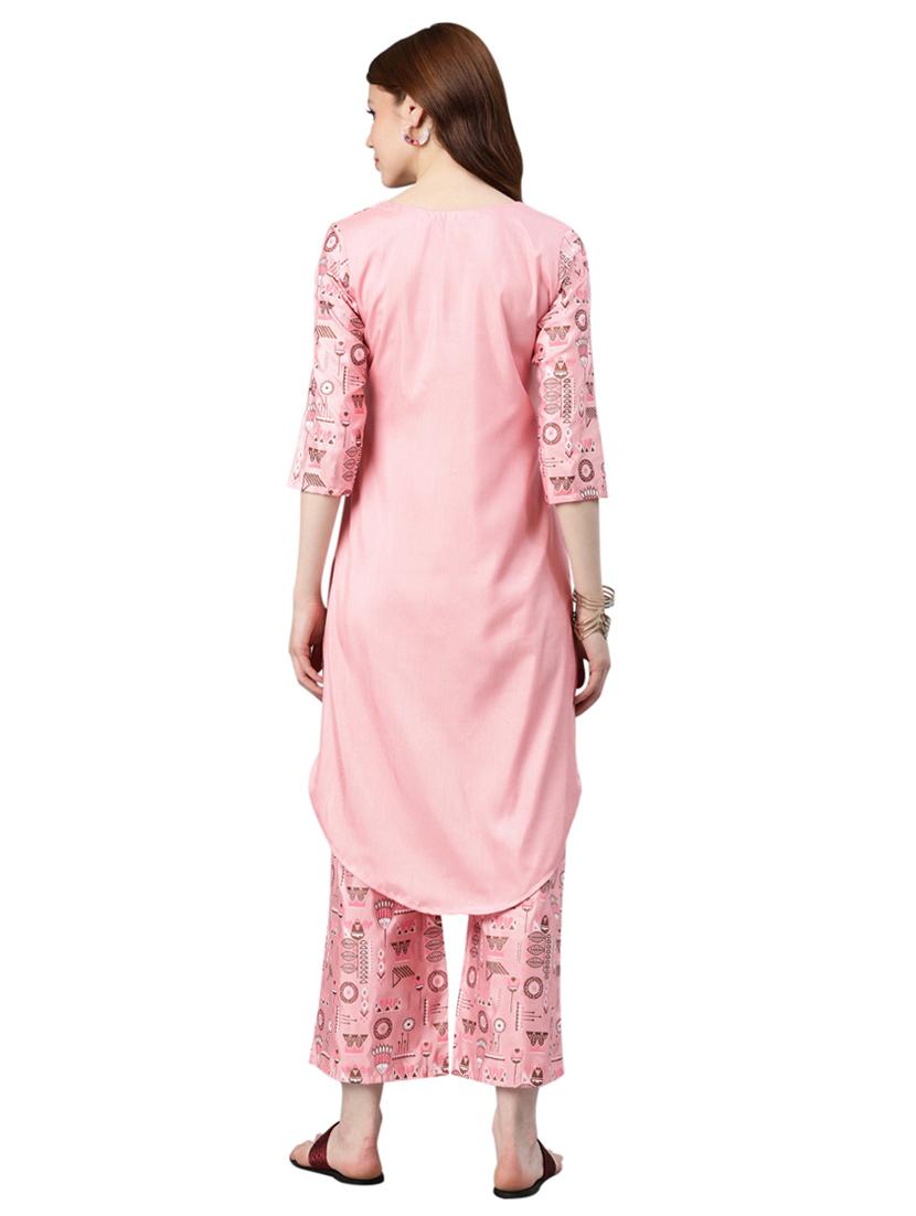 printed straight kurta - 16834161 - Zoom Image - 3