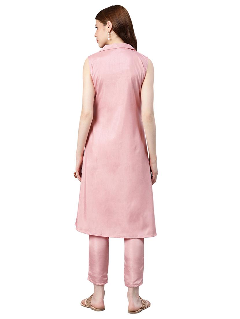 printed a-line kurta - 16834169 - Zoom Image - 3