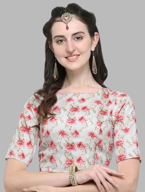 floral printed blouse - 16835018 - Standard Image - 1
