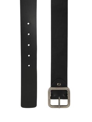 black leather belt - 16835948 - Standard Image - 3