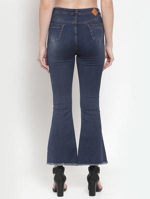front vent boot cut jeans - 16837899 - Standard Image - 3