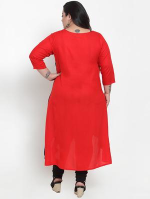 solid high-low kurta - 16838095 - Standard Image - 3