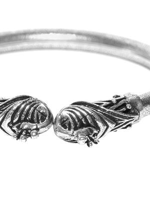 silver brass cuffs bracelet - 16840967 - Standard Image - 3