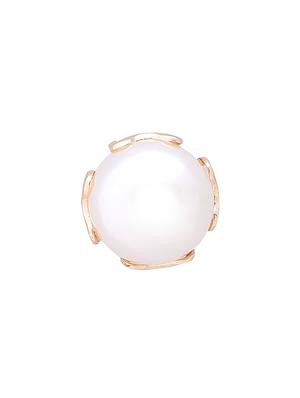 white metal studs earring - 16841881 - Standard Image - 3