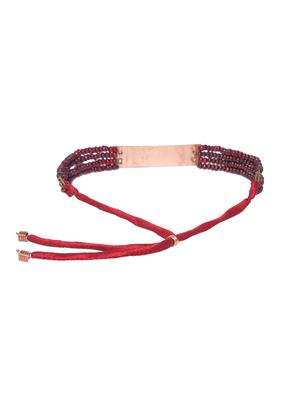 red brass choker necklace - 16842504 - Standard Image - 3