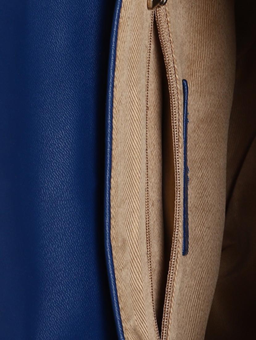 blue leatherette regular sling bag - 16845088 - Zoom Image - 3