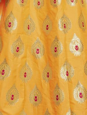self design panelled lehenga - 16845439 - Standard Image - 3